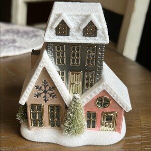 Charming Holiday Village House Bath & Body Works Wallflower Plug